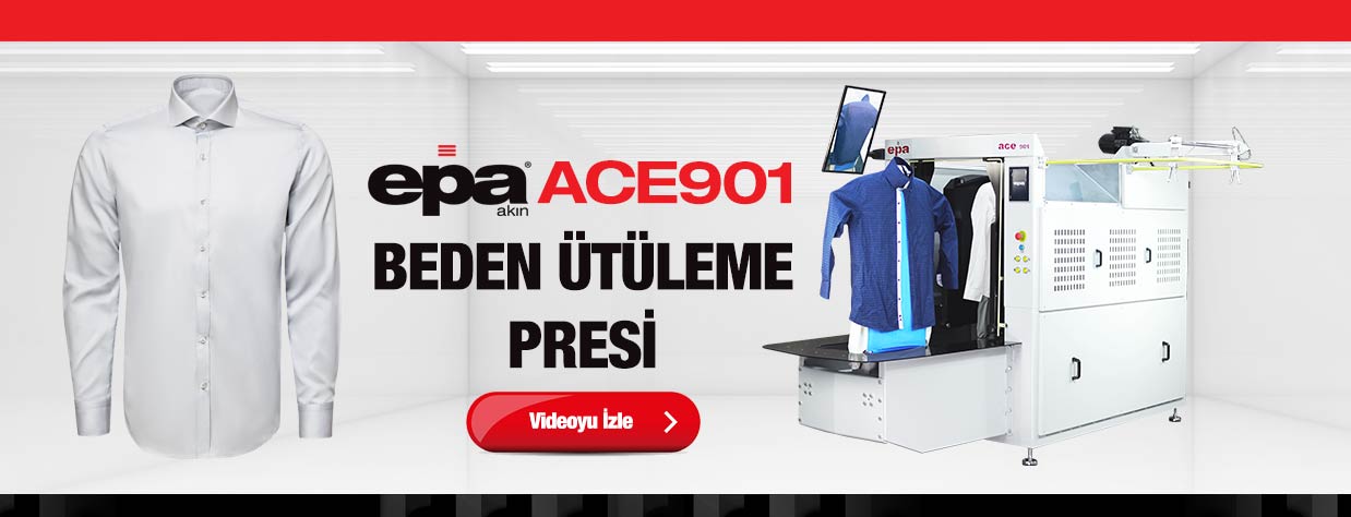 EPA Ace 901 Gömlek BEden Ütüleme Presi