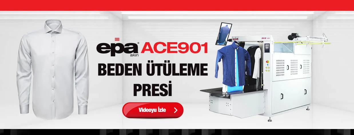 EPA Ace 901 Gömlek Beden Ütüleme Presi
