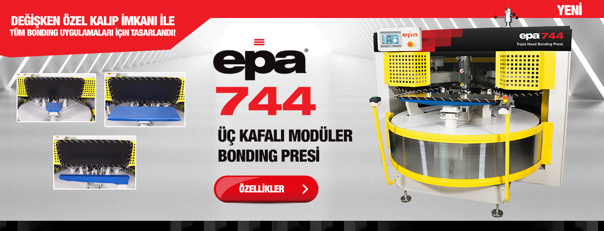 Bonding Presi 3 kafalı modüler - EPA 744
